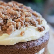 Gluten Free Carrot Walnut Cake 7.5 inch