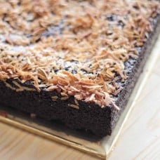 Hawaiian Coconut Brownie 9 inch