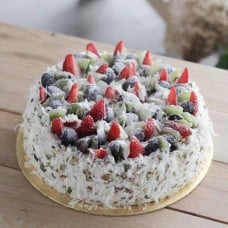 Fresh Fruit Cake 8 inch