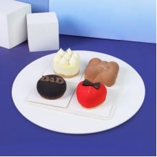 [Free Cake Topper] Father's Day Petit Gateau Box