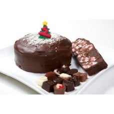 Box of 8 Belgium Chocolates, Rocky Road, Chocolate Cake