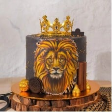 Majestic Lion Designer Cake