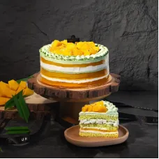 Pandan Coconut Mango Chiffonge® (4 inch (±0.3 kg, serve 2-4 pax))