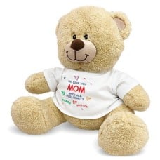 Personalized We Love Grandma Teddy Bear