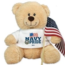Military Pride Sherman Teddy Bear