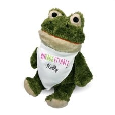 Romantic Plush Frog - 10"