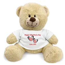 Personalized Valentine's Day Teddy Bear - 21"