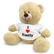 I Love You Personalized Valentine's Day Bear