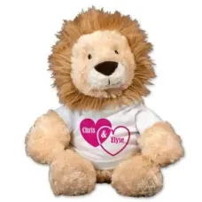 Couples Hearts Lion - 12"