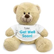 Personalized Get Well Teddy Bear
