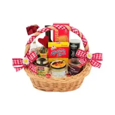 Geschenkkorb "Für die Dame des Herzens&quot