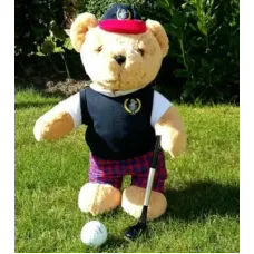 Tommy Golfer Teddy Bear
