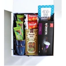 Dad's Espresso Moment: Coffee & Treats Gift Box