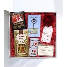 Lebanese Coffee Love and Pistachio Knefe Gift Box