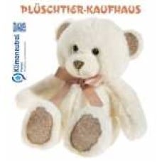 Teddy with pink bow and glitter effect