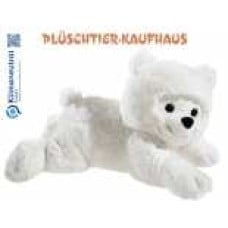 Bear Snowflake lying beige