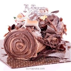 Chocolate Praline Yule Log(gmc)
