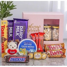 Always Forever Chcolate With Goodies Hamper