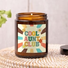 October Birthday Flower Candle