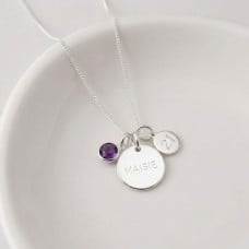 Personalised Milestone Birthday Necklace