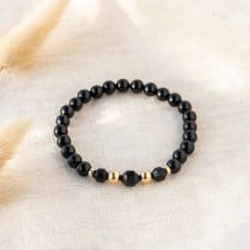 Spirit Guard Gemstone Bracelet with Black Tourmaline for Protection 6mm
