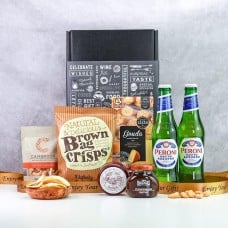 Peroni Lager & Savouries Gift Box