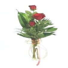 Vase with Three Roses