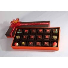 Velvet Fine Chocolates' I Love U Chocolate Box