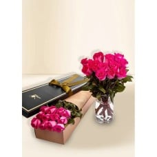 Roses - Pink - 12 Stems