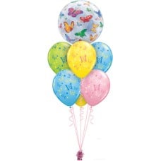 Bright Butterfly Magic Qualatex