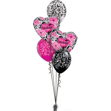18 Inch-46cm Wonderful Mum Floral Damask