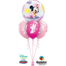 Bouquet 373 Baby Minnie Bubble Qualatex #16430 42843-3
