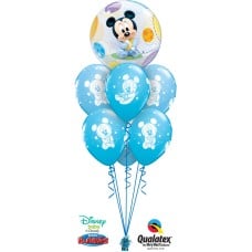 Bouquet 374 Baby Mickey Mouse Bubble Qualatex #16432 42839-6