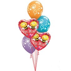 Bouquet 654 Bee Mine Qualatex