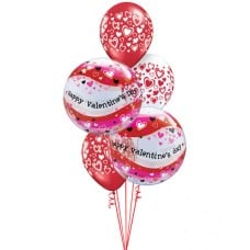 Bouquet 678 Double Hearts