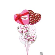 Bouquet 1659 I'm Sweet on You! Qualatex #16654 16678-2 18100-2