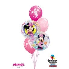 Bukiet-59 Disney Minni Mouse Bow-Tique Qualatex #41065-2 18685-3