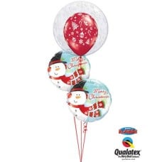 Bukiet 611 Winter Wonderland Snowmen Qualatex-52005 18867-2 40559