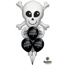 Bouquet-68 Happy Skull Qualatex #17623 60152-6