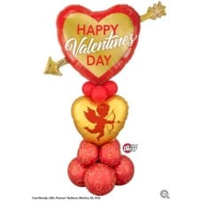 Bouquet 823 Straight To The Heart! Qualatex # 97212 97152 43599-4 40862-8 58270-8