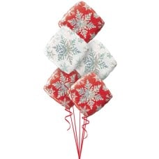 Snowflake Sparkles Red