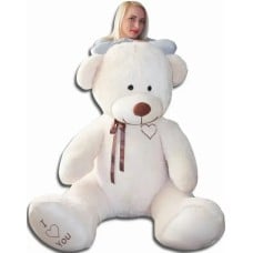 Giant Teddy Bear 190 cm – LIGHT BEIGE