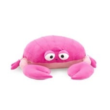 Crab cuddly toy funny pink (60 cm)