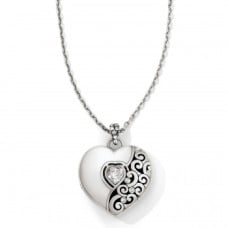 Ecstatic Heart Locket Necklace