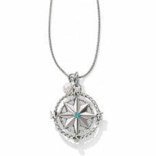 Indigo Beach Convertible Compass Necklace