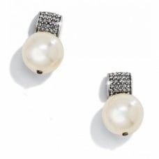 Meridian Pearl Post Drop Earrings