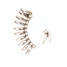Asymmetrical Ear Crawler Earrings