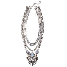 Art Deco Style Statement Necklace
