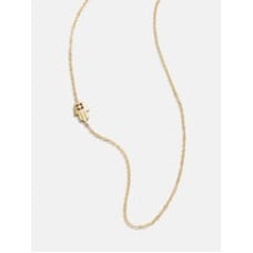 18K Gold Asymmetrical Hamsa Necklace