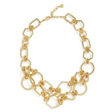Chain-Link Statement Necklace